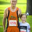 Ron and Daughter Lauren St. Louis Zoo 5K 2009